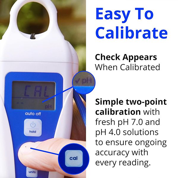 Bluelab PENSOILPH Soil pH Pen, Digital Meter and Water Test Kit