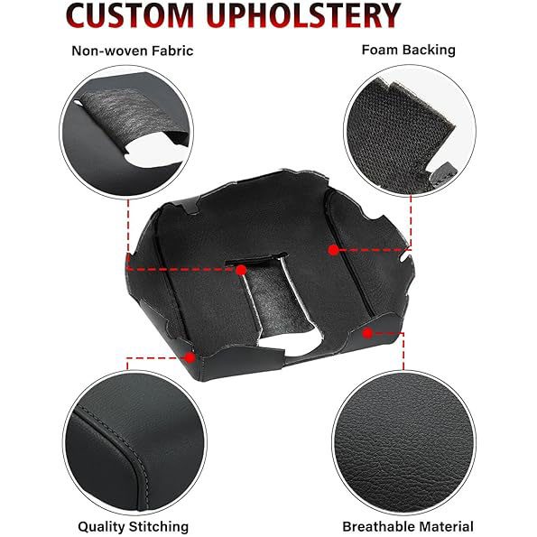 KBH Auto Center Console Cover Replacement