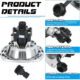 RV City Water Inlet with Pressure Reducing Valve