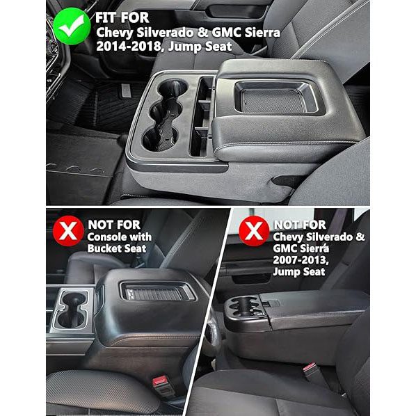 KBH Auto Center Console Cover Replacement