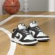 Nike Dunk Low Mens Sneakers, White/Black/White