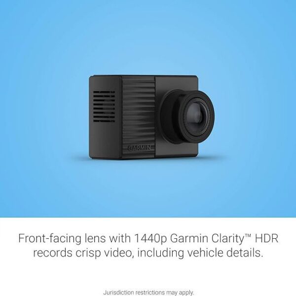 Garmin Dash Cam Tandem Dual-Lens Dash Cam
