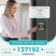 Fingerprint Door Lock - Fingerprint and Keypad Input Smart Door knob