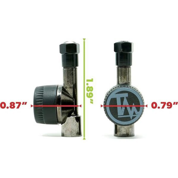 TireMinder i10 RV TPMS with 6 Flow Through Transmitters, Black