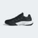 adidas Men's Gamecourt 2.0 Tennis Shoe, Black/Black/Grey