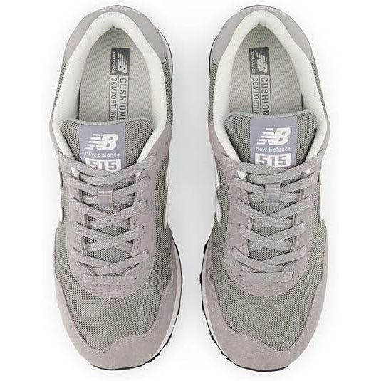 New Balance Men's 515 V3 Classic Sneaker, Grey/White