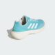 adidas Women's Gamecourt 2.0 Tennis Shoe, Light Aqua Off White