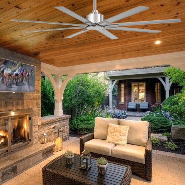 MINKA-AIRE F896-65-BNW  Xtreme H2O 65 Inch Outdoor Ceiling Fan