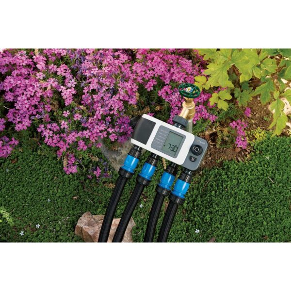 Orbit 24639 B-hyve XD 4-Port Smart Hose Watering Timer with Wi-Fi Hub