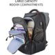 KROSER Travel Laptop Backpack 17.3 Inch XL Computer Backpack