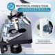 AmScope - 40X-2500X LED Digital Binocular Compound Microscope