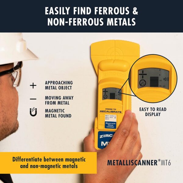 Zircon MetalliScanner MT6 Professional Metal Detector