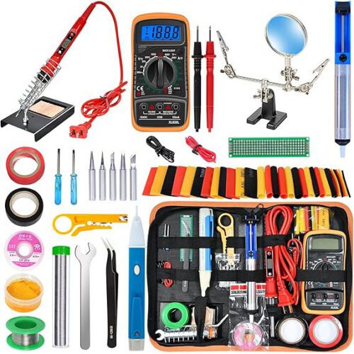 Soldering Iron Kit,80W LCD Digital Soldering Gun