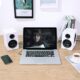 SW208 3" Active Bluetooth 5.0 Bookshelf Speakers