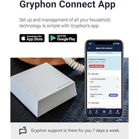 Gryphon Guardian Parental Control Router & Mesh WiFi System