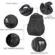 KROSER Travel Laptop Backpack 17.3 Inch XL Computer Backpack