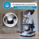 AmScope - 40X-2500X LED Digital Binocular Compound Microscope