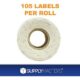 Supply Masters Mobile Printer Labels 4x6 (Case of 24)