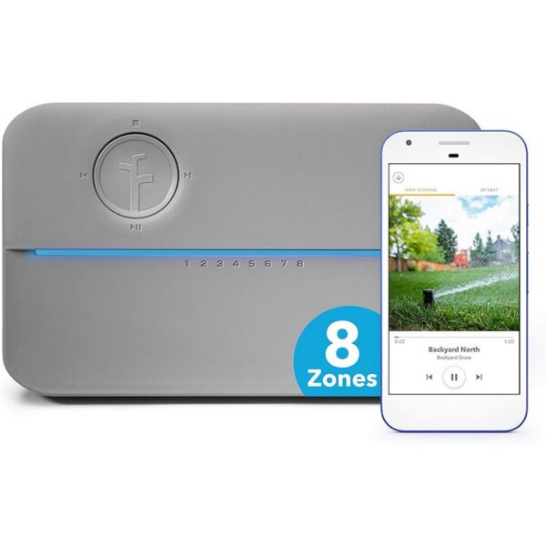 Rachio 8ZULWC-L R3e Generation: Smart, 8 Zone Sprinkler Controller