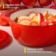 Lodge USA Enamel Dutch Oven, 7.5 qt., Red