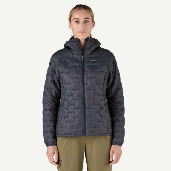 Patagonia Women's Micro Puff Hoody, Smolder Blue