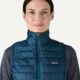 Patagonia Women's Nano Puff Vest, Lagom Blue