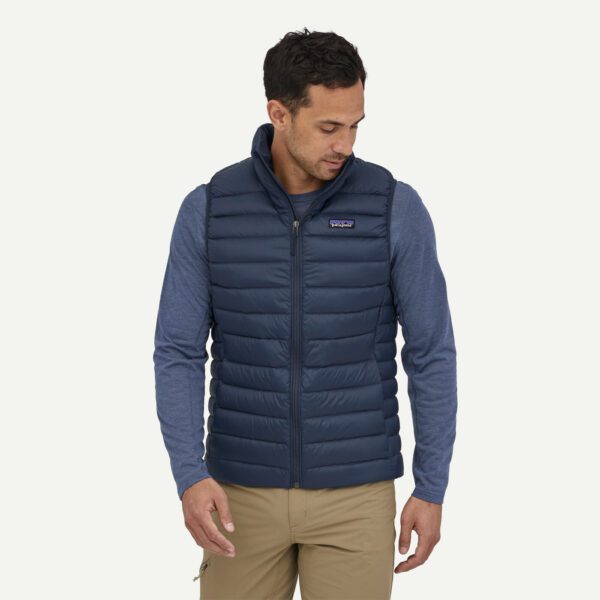 Patagonia Men's Down Sweater Vest, New Navy