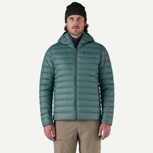Patagonia Men's Down Sweater Hoody, Wetland Blue