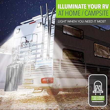 Leisure LED RV Exterior Surface Mount Flood Porch Utility Light
